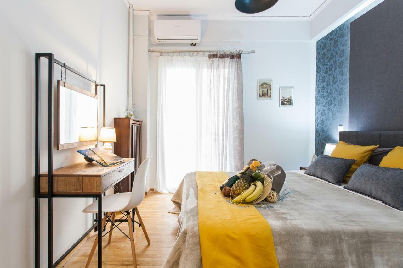 Cozy, Central, Safe Double Rooms In Apartment, Close To Acropolis Aten Exteriör bild