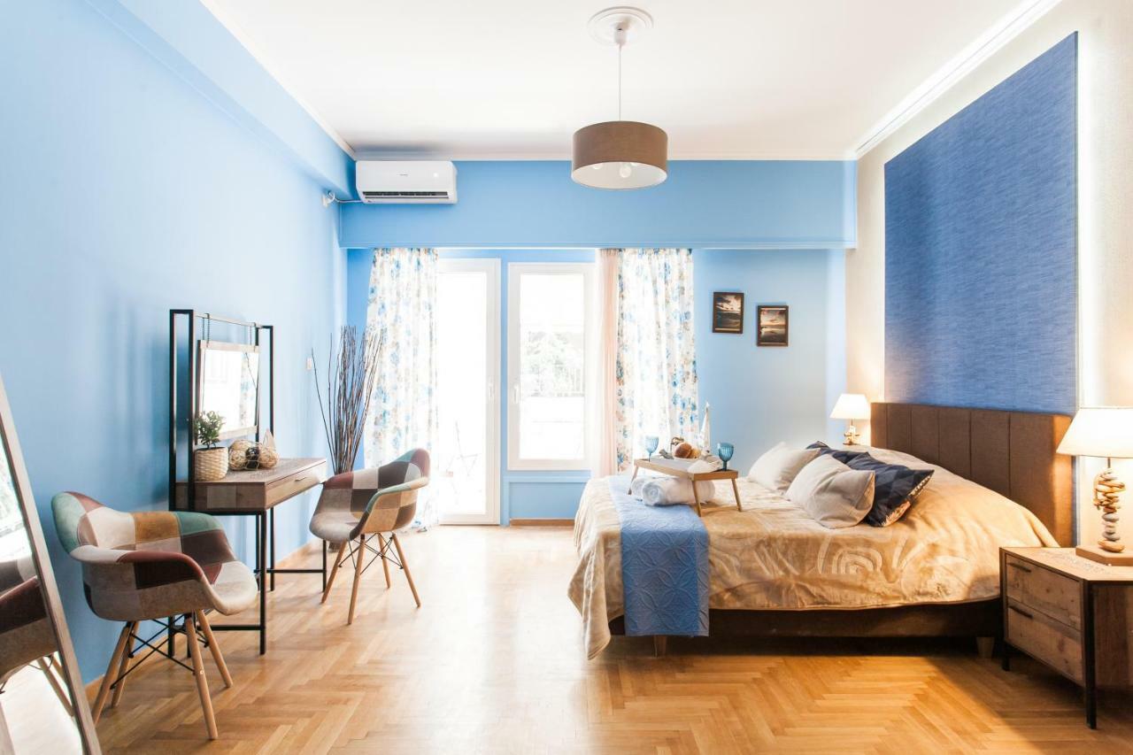 Cozy, Central, Safe Double Rooms In Apartment, Close To Acropolis Aten Exteriör bild