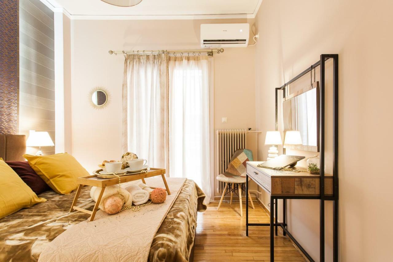 Cozy, Central, Safe Double Rooms In Apartment, Close To Acropolis Aten Exteriör bild